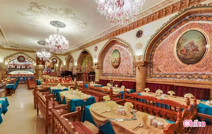 کباب سرای عالی قاپو از بهترین رستوران های سنتی تهران