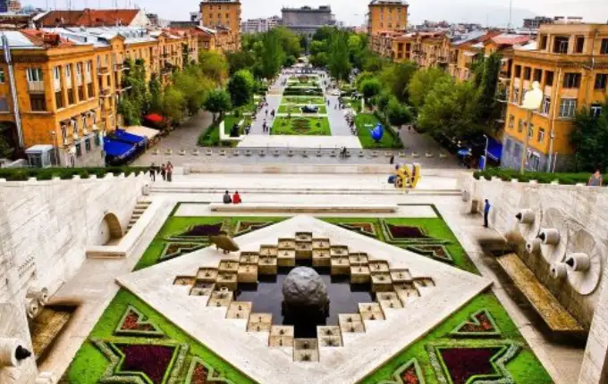 کاسکاد ایروان بهترین جای گردشگری در ایروان