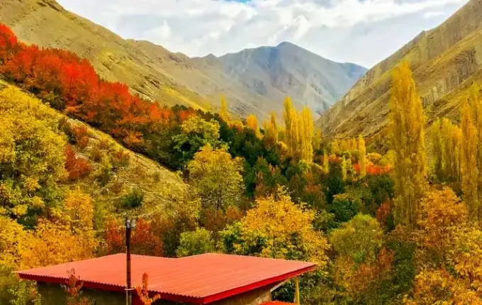 ییلاق اوشان فشم یکی از بهترین جاهای دیدنی تهران در پاییز