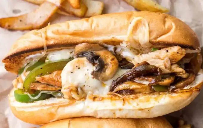 طرز تهیه ساندویچ مرغ و قارچ