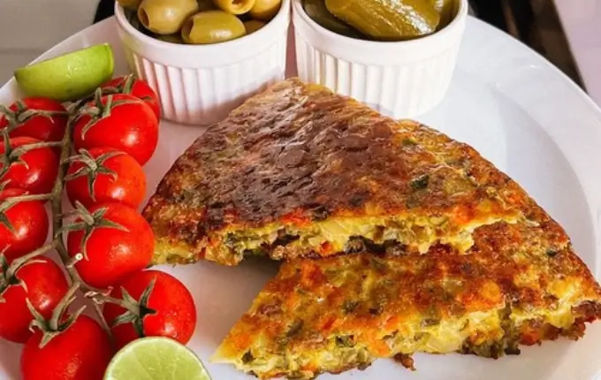 طرز تهیه کوکوی لوبیا سبز تبریزی از غذاهای سنتی تبریزی