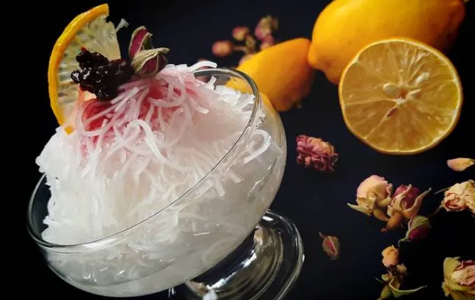 طرز تهیه فالوده شیرازی