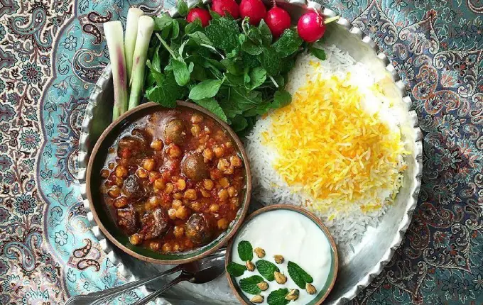 طرز تهیه قیمه نخود