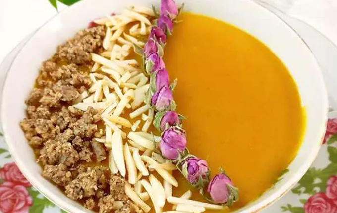 طرز تهیه کاچی تبریزی یکی از انواع دسرهای ایرانی