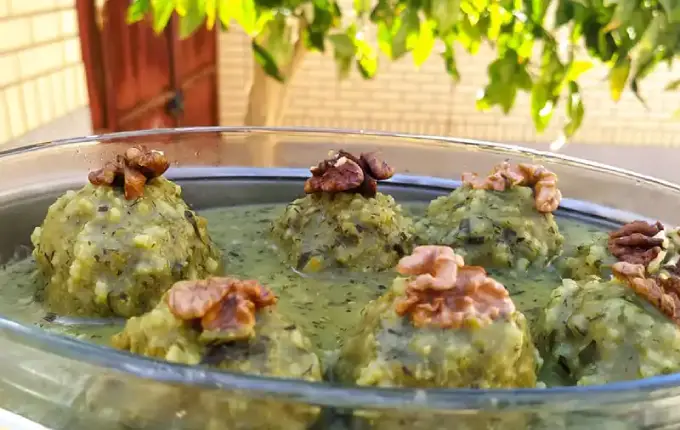 طرز پخت انواع کوفته| طرز تهیه کوفته سبزی شیرازی