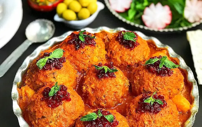 طرز تهیه کوفته نخودچی یزدی
