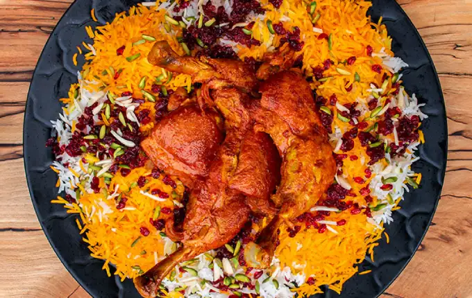 طرز تهیه زرشک پلو با مرغ