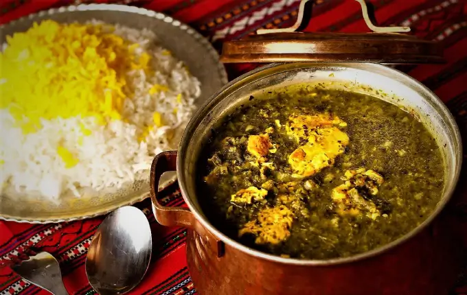ترشه تره از غذاهای سنتی شمالی