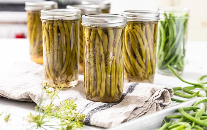 طرز تهیه انواع شور مانند شور لوبیا سبز