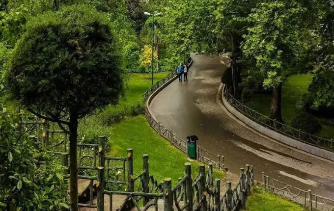 پارک ملت از پارک های زیبای شمال تهران