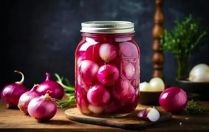 طرز تهیه پیاز ترشی