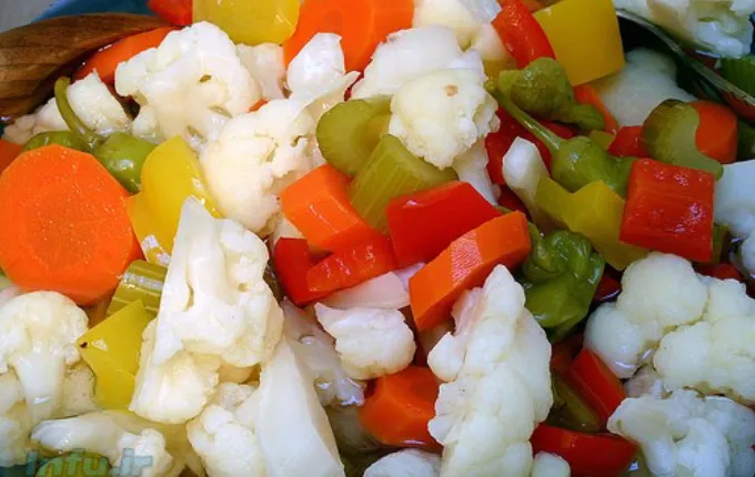 طرز تهیه شور مخلوط