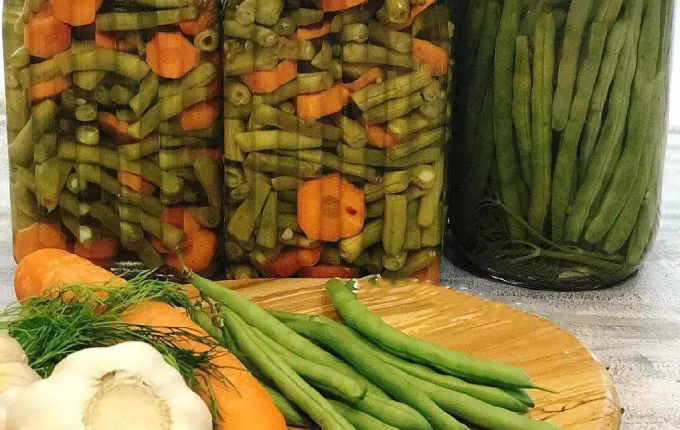 طرز تهیه ترشی لوبیا سبز