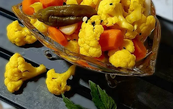 طرز تهیه ترشی مخلوط